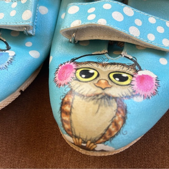 Streetfly Owl Shoes Size 40 (9) - Picture 2 of 10
